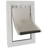 PetSafe porte en aluminium avec volet flexible, découpe 45,1x27,7 cm