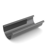 BRYZA Gouttière, gouttière en plastique Ø 75 mm, longueur 2M, Anthracite RAL 7021