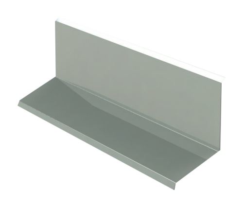 Bord supérieur RŠ 200, Prefalz lisse, Gris clair P.10 (RAL 7005)