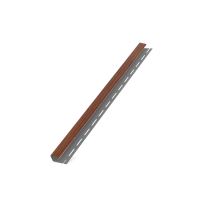 BRYZA profil "J" en plastique, longueur 3M, Noyer