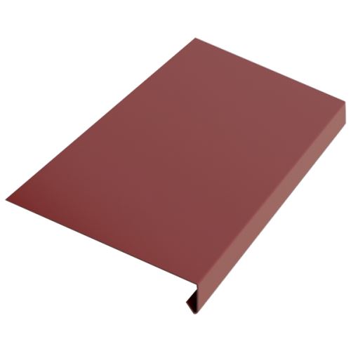 Solin RŠ 250, Acier galvanisé laqué, Rouge acier RAL 3009