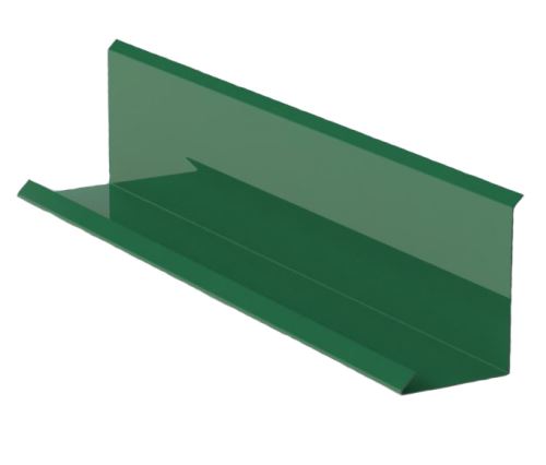 Solin mural RŠ 200, zinc laqué, vert mousse (RAL 6005)