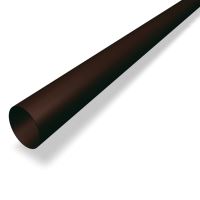 PREFA descente en aluminium Ø 80 mm, longueur 3M, Noisette P10 RAL 8019