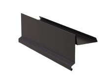 Bande de rive RŠ 250, aluminium PREFA coloré double face, Brun foncé RAL 7013 Bande de rive RŠ 250, aluminium PREFA coloré double face, Brun foncé RAL 7013