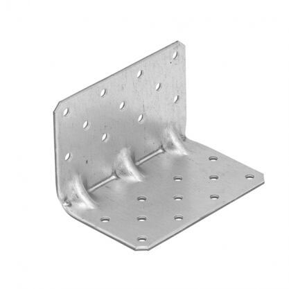 Cornière avec estampage KPK 4, 65x65x100x2,5 ZB tôle galvanisée / emballage 1 pièce