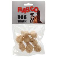 Friandise Rasco os noué en peau de buffle 6,25 cm 4 pcs Friandise Rasco os noué en peau de buffle 6,25 cm 4 pcs