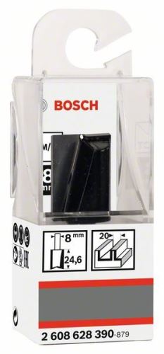 BOSCH Fraise à rainurer 8 mm, D1 20 mm, L 25 mm, G 56 mm 2608628390