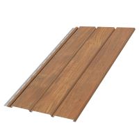 BRYZA panneau de sous-toiture plein en plastique, longueur 3M, largeur 305 mm, Chêne Winchester
