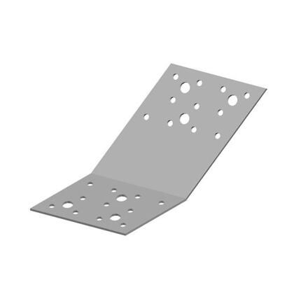 Équerre de faîtage BV/U 05-17/80,80mm, droite / paquet 1 pc