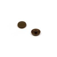 Cache-vis TURBO tête fraisée T30 avec tige MARRON / paquet de 100 pièces