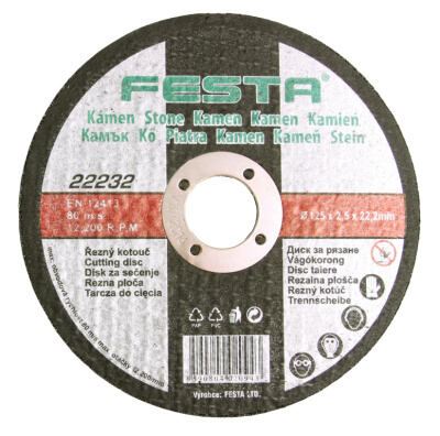 FESTA disque de coupe pierre 150x22,2x2,5 / paquet de 1 pc