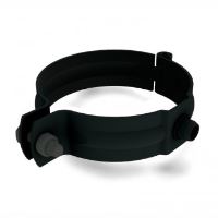Collier de descente PREFA aluminium Ø 100 mm, Noir P10 RAL 9005