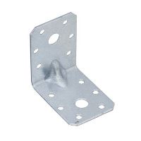 Équerre avec emboutissage KPL 6, 60x60x45x2,0 tôle galvanisée / emballage 1 pc