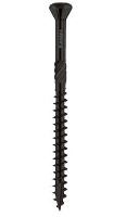 Vis pour terrasse tête conique 5,0 x 60 T25 C1, noir - Lot de 200 pcs