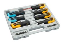FESTA Jeu de tournevis et embouts CrV 21 pcs 18418.01