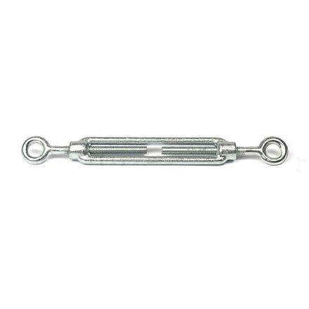 Tendeur DIN 1480 œil-œil M8, galvanisé blanc / paquet de 1 pc