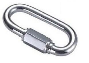 Maillon rapide 3,5mm, inox A4 / emballage 1 pc