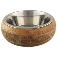 Gamelle Dog Fantasy inox dans le bois, arrondie 400ml Gamelle Dog Fantasy inox dans le bois, arrondie 400ml