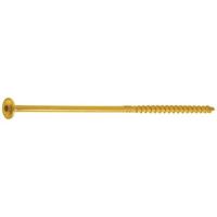 GPR Vis pour bois TH T30 6 x 160/64 ZZ avec tête disque / paquet de 50 pcs