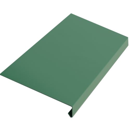 Solin RŠ 250, Acier galvanisé laqué, Vert mousse RAL 6005