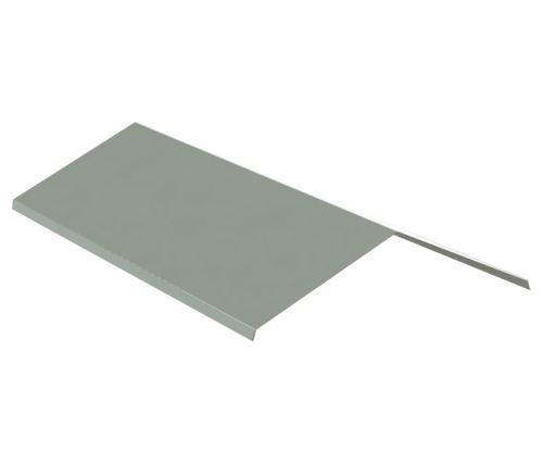 Faîtière RŠ 333, acier galvanisé laqué, gris poussière RAL 7037