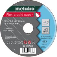 METABO Disque à tronçonner-acier-FLEXIARAPID SUPER 125x1,0x22,2 616220000