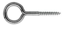 Œil avec vis 50x16mm, ZB - Paquet de 100 pcs