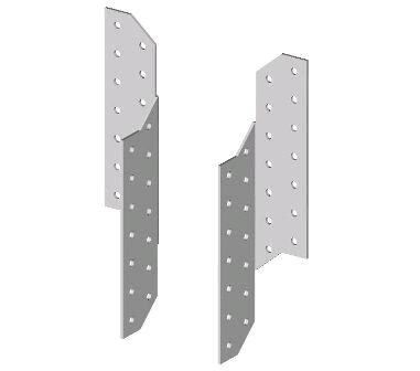 Équerre d'angle 05-31/170 BV/U, 40x40x170 connecteur / emballage 1 pièce