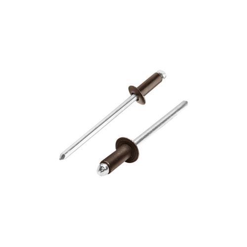 PREFA rivet al 4 x 10 mm, Noisette RAL 8019