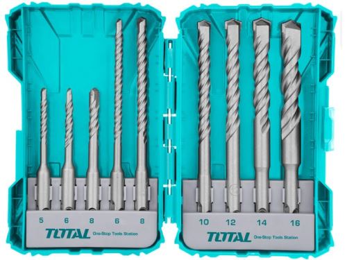 TOTAL Forets, set de 9 pcs, SDS Plus, industriel TACSDL30901