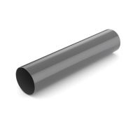 BRYZA Tuyau de descente sans emboîtement en plastique Ø 63 mm, longueur 3M, Anthracite RAL 7021