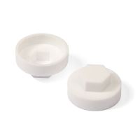 Cache-vis TEX diam. 6.3/OK 10, blanc