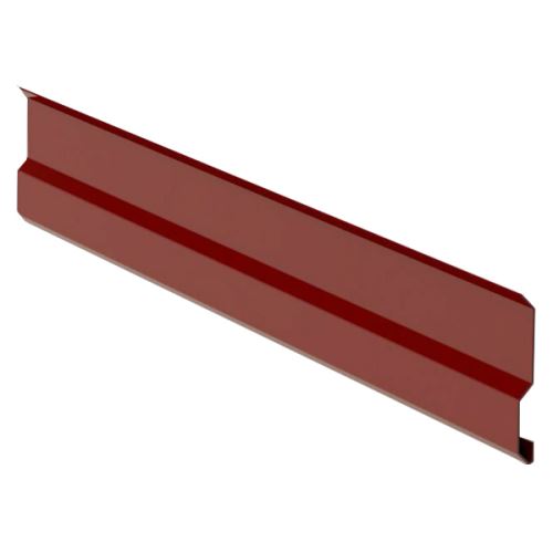 Bande de recouvrement RŠ 100, Prefalz stucco, Rouge foncé P.10 RAL 3009