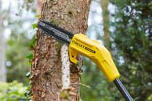 STANLEY FATMAX V20 Scie à chaîne sans fil pour branches 20 cm sans batterie ni chargeur 18 V SFMCPS620B