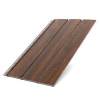 BRYZA planche de sous-toiture pleine en plastique, longueur 3M, largeur 305 mm, Noyer classique