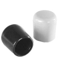 Bouchon extérieur pour tube rond 19mm, blanc / paquet de 10 pcs