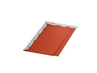 Bardeau à joint PREFA DS.19 pour raccordement, stucco 245 x 262 mm