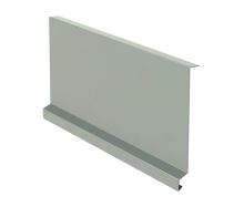 Bande d'arrêt sous tuile de rive RŠ 250, CLR coloré double face, Gris clair RAL 7005