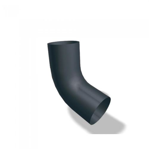 PREFA coude 72° en aluminium Ø 100 mm, Anthracite P10 RAL 7016