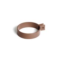 BRYZA Collier de descente en plastique Ø 90 mm, Marron RAL 8017