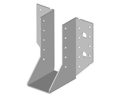 Étrier extérieur 11-21/60 BV/T40x60, ZAR / paquet de 1 pc