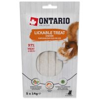 Gourmandise Ontario à lécher Poulet 5x14g