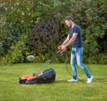 BLACK+DECKER Elektrická rotační kolová sekačka 1200W BEMW451BH