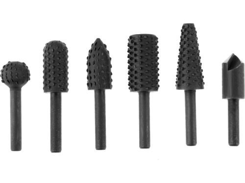 EXTOL PREMIUM râpes rotatives pour bois, set 6pcs 8803701